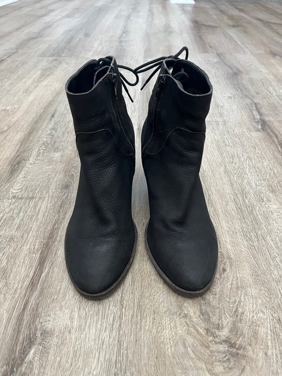 Lucky Brand Shoes - Lucky Brand Black Leather Booties